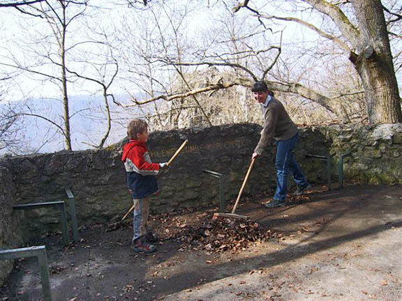 Arbeitseinsatz Kahlenstein Apr 2010