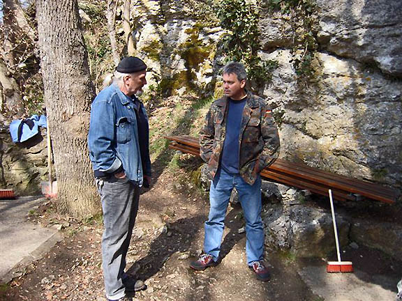 Arbeitseinsatz Kahlenstein Apr 2010