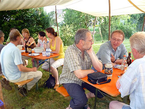 Grillfest in Weiler