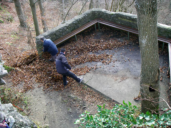 Arbeitseinsatz Kahlenstein Nov 2010
